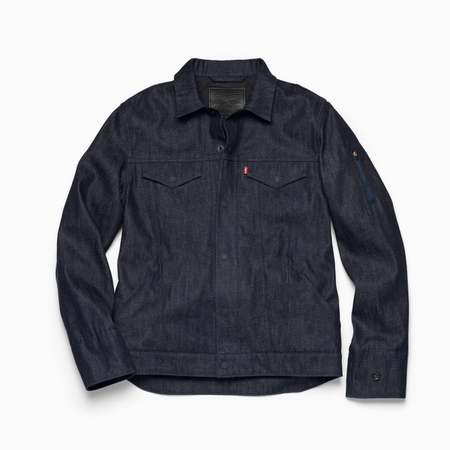 Levi&#039;s Commuter Trucker jacket project jacquard