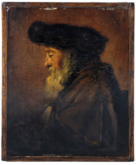 The University of Pretoria painting attributed to Rembrandt.