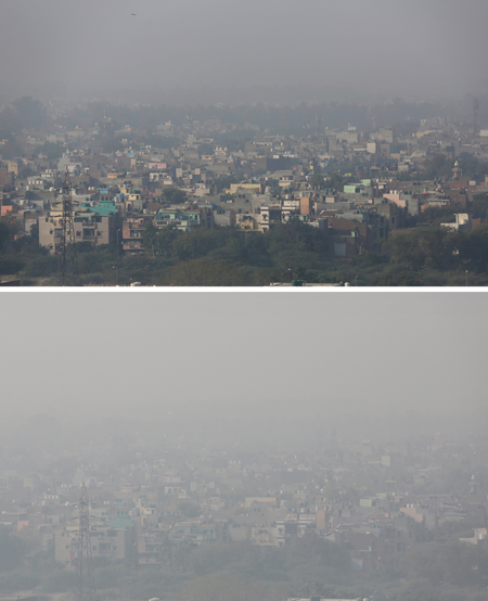 New Delhi-Pollution-Paris talks