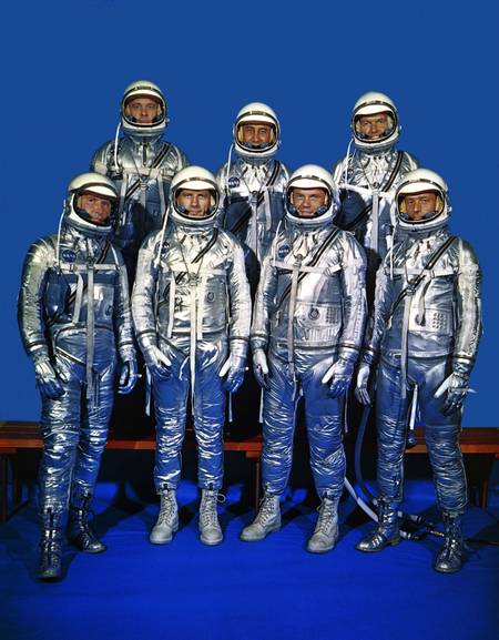 Mercury astronauts spacesuit
