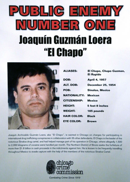 Joaquin ``El Chapo&#039;&#039; Guzman, a drug kingpin in Mexico