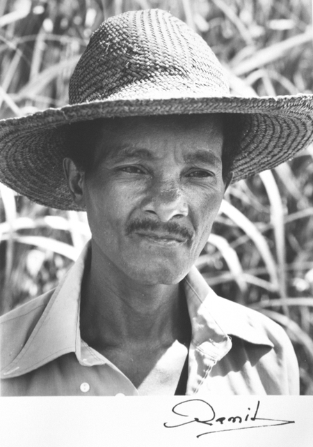 Portrait of a fisherman in Fenerive, Madagascar