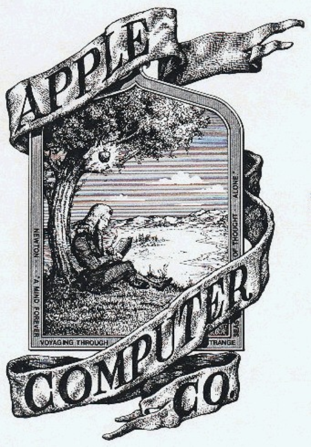 early apple logo