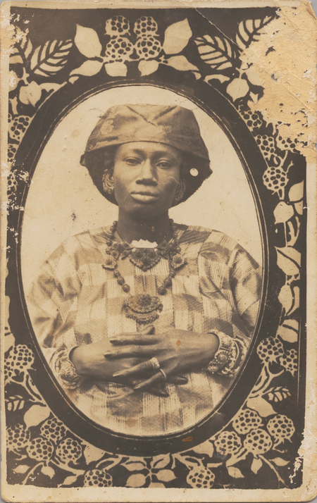 Unknown Artist (Senegal) Portrait of a Woman, ca. 1910