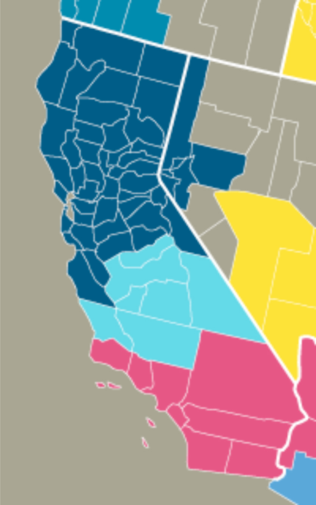California divisions texting