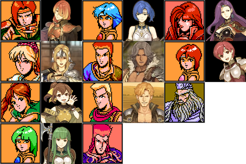 fire emblem echoes gossamer hair