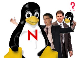 Illustration for article titled Dell and Microsoft Are Lovin' the Linux