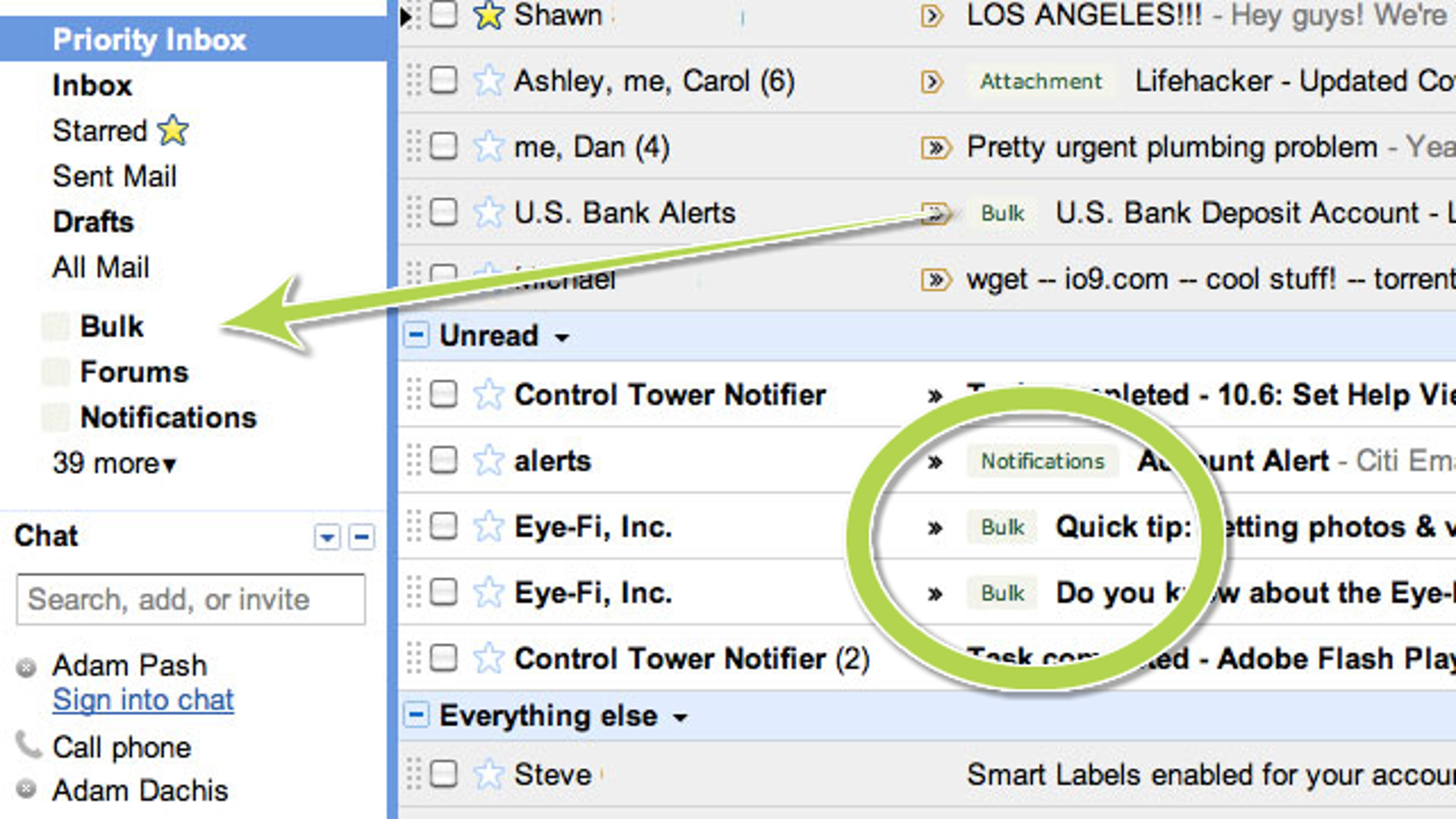 Gmail Smart Labels Add Automatic Inbox Filters for Mass Mail, Combat Email Overload