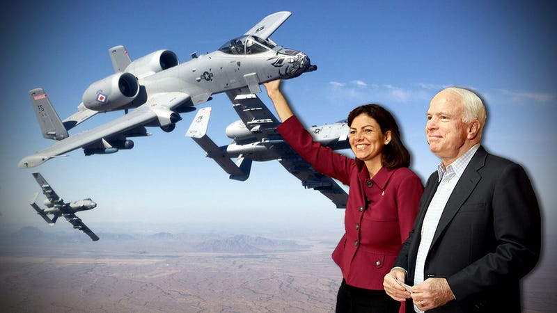 Illustration for article titled Republican Power Gain Could Save The A-10 Warthog's Bacon