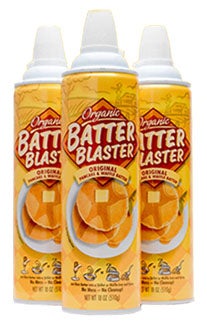 Illustration for article titled Batter Blaster Spews Canned Pancakes Like They're Easy Cheese