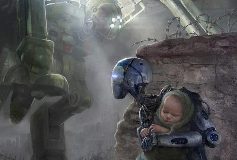 Image result for human baby saved by robot reddit