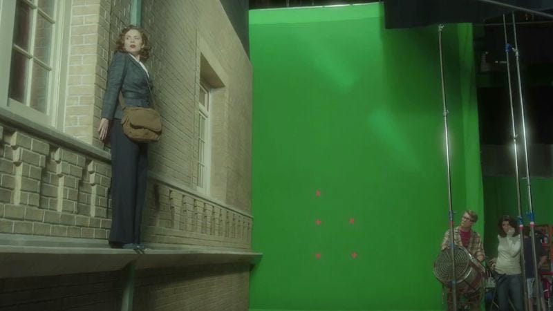 Illustration for article titled A behind-the-scenes look at Agent Carter’s subtle visual effects