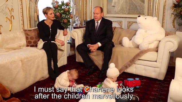 whats this? just the royal family of monaco acting...