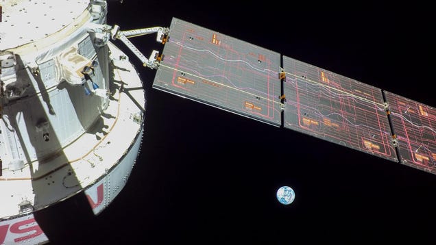 Sigue en directo la maniobra de la nave Orión para entrar en su órbita objetivo alrededor de la Luna