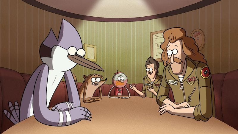 Illustration for article titled Regular Show: “Gold Watch”