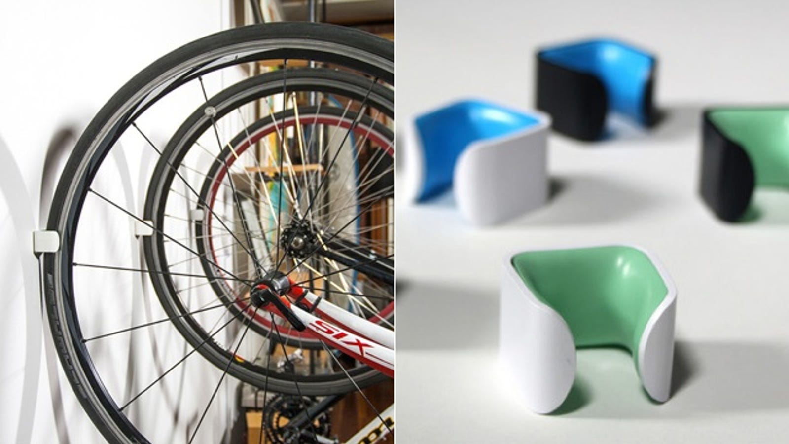 This Discreet 3D-Printed Bike Rack Appears to Defy Physics