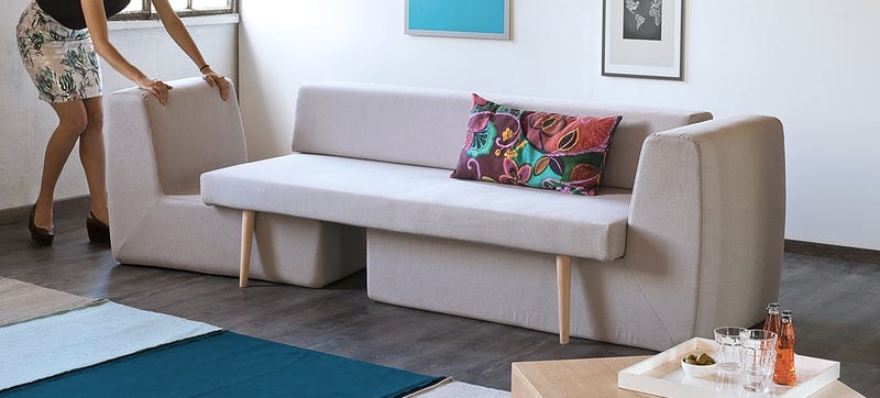 This Single Sofa Becomes A Full Living Room Set In Seconds