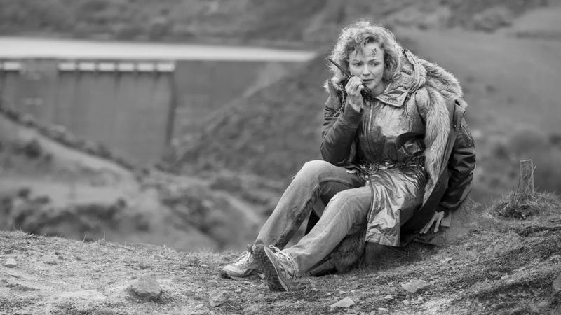 Scene from the Black Mirror episode, “Metalhead.” (Credit: Netflix)
