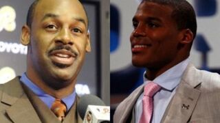 Donovan McNabb; Cam Newton (Getty Images)