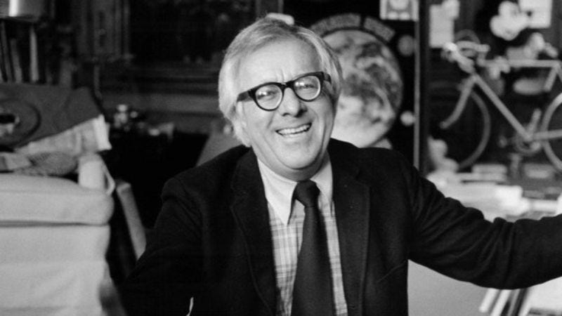 Why the essential collection Bradbury Stories explains how to live forever