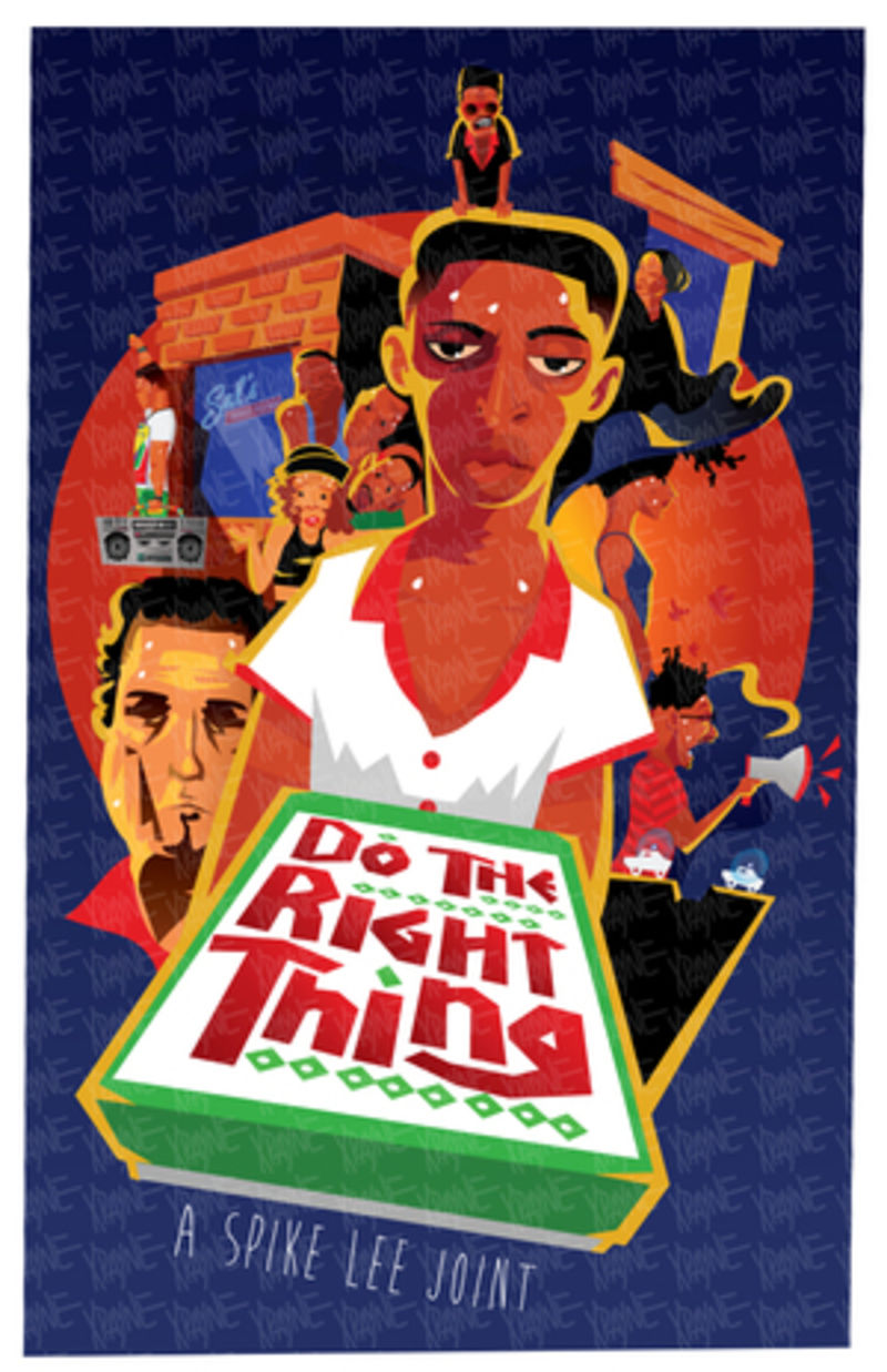Do the Right Thing print from XPayne