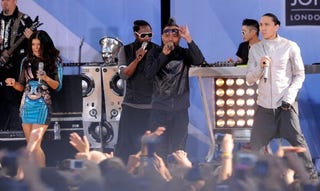 The Black Eyed Peas perform.