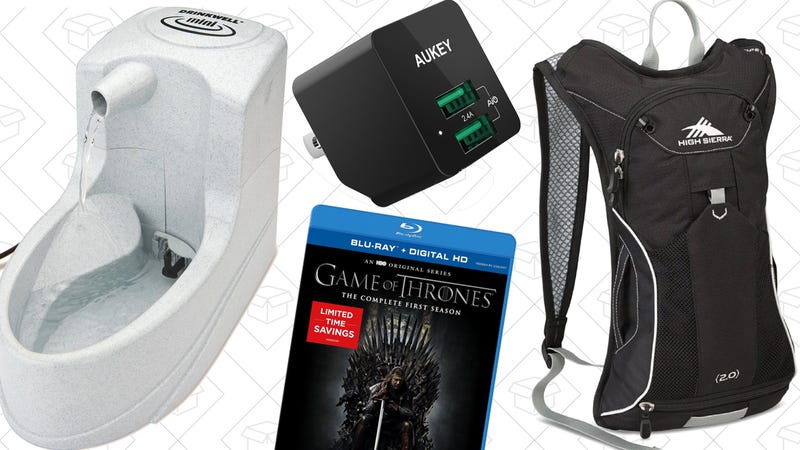 Illustration for article titled Today's Best Deals: Automated Pet Feeding, High Sierra Everything, Game of Thrones