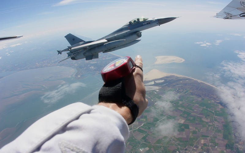 I Went Skydiving With An F-16