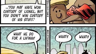 Illustration for article titled Candorville: Lionel's Stuff