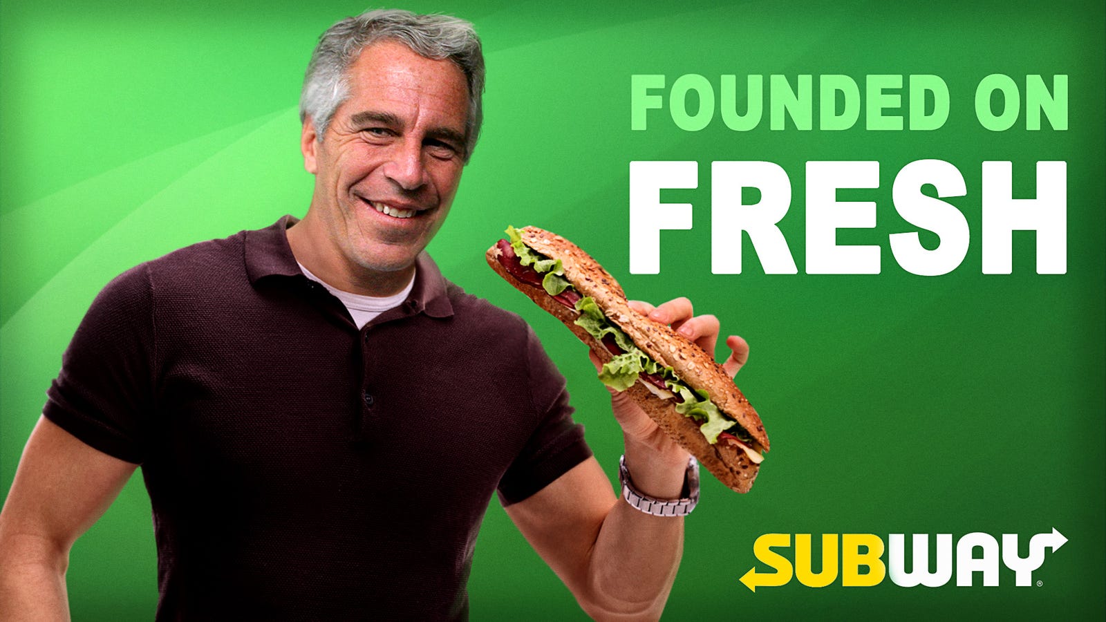 Frustrated Subway Marketers Scrap $150 Million Jeffrey Epstein Ad Campaign