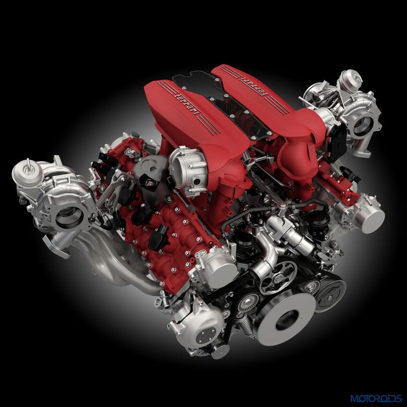 Illustration for article titled New Ferrari weightsaving trick in the 488gtb