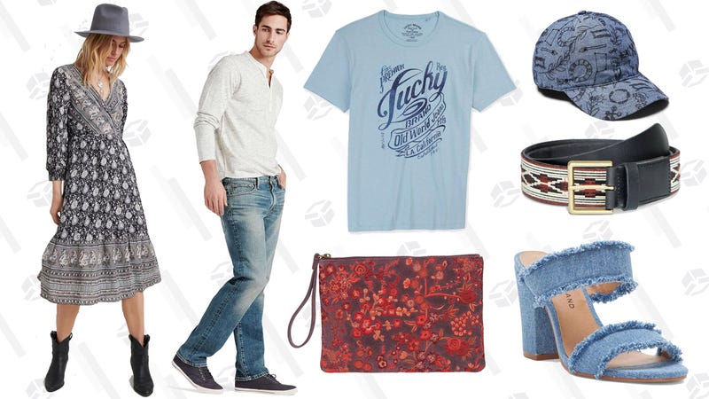 Up to 75% Off Men’s and Women’s Sale, Plus $50 Off Orders or $150+ and $30 Off Orders of $100+ | Lucky Brand