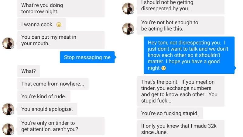 Illustration for article titled Finance Douche Throws Pee-Pants Tantrum After Being Rejected on Tinder