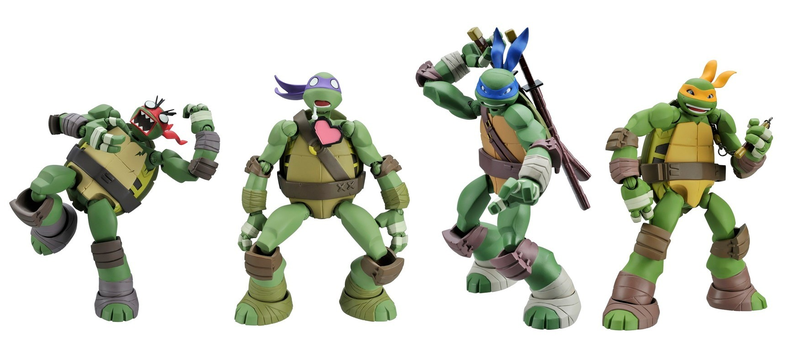 teenage mutant ninja turtle figures