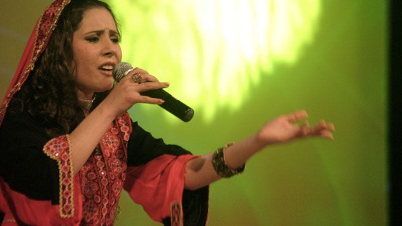 Illustration for article titled Silencing The Song: An Afghan Fallen Star