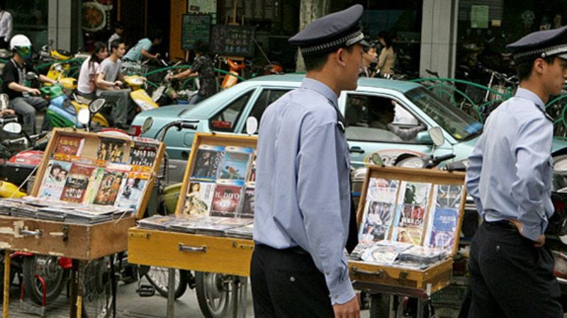 Illustration for article titled DVDs Of Olympics Somehow Available On Sidewalk Already