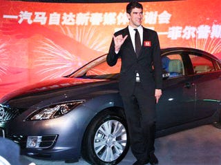 Illustration for article titled Michael Phelps Involved In Car Crash