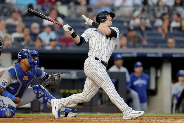 Billy McKinney leads Yankees over Royals to end 4-game losing streak