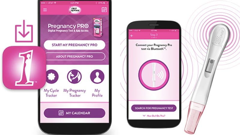 Image result for Bluetooth-enabled pregnancy kit
