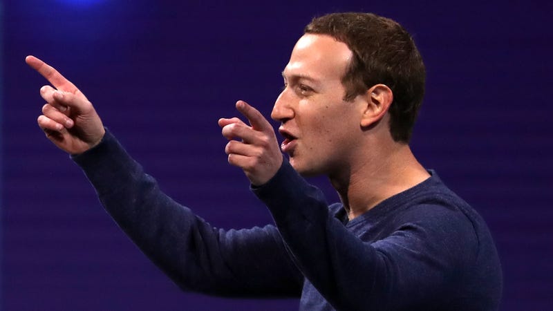 Facebook CEO Mark Zuckerberg speaks during the F8 Facebook Developers conference on May 1, 2018 in San Jose, California.