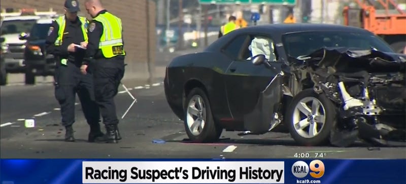 Illustration for article titled Accused Street Racer Charged With Triple Murder After Horrific Crash