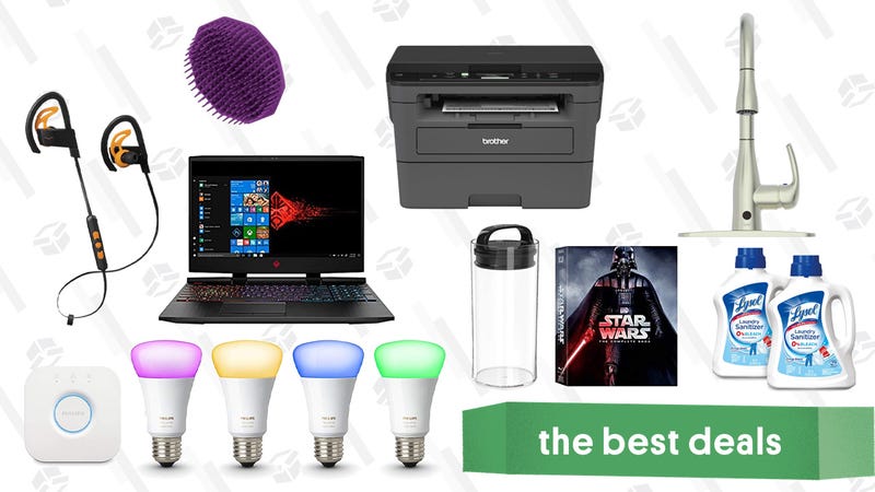 Illustration for article titled Wednesday's Best Deals: Gaming Rig Gold Box, Brother Printer, Star Wars Film Collection, and More