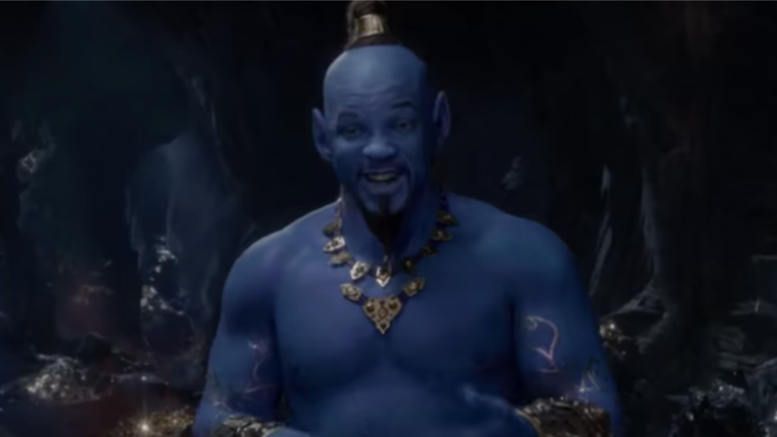 Will Smiths Blue Genie In Live Action Aladdin Is Revealed 8605