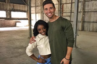 Simone Biles and Jake MillerInstagram