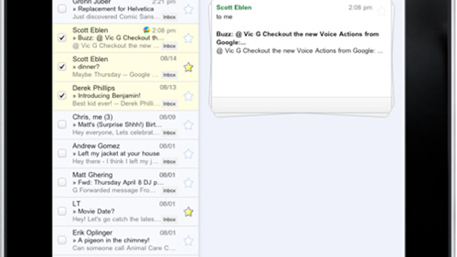mail for gmail app can