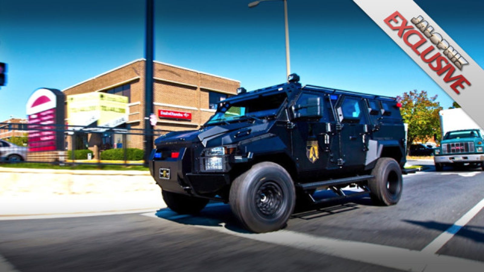 Inside the armored SWAT truck of the future