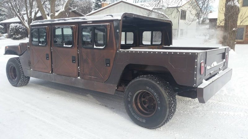 For 24 995 Might This Custom Kit Hummer H1 Prove That Too Much