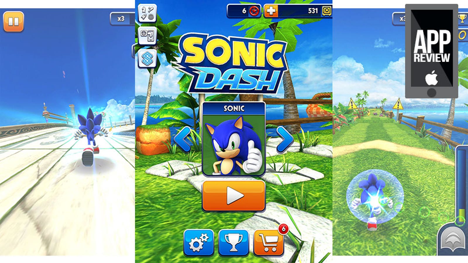 Finally an Original Mobile Game That Plays to Sonic the Hedgehog's