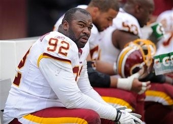Illustration for article titled Albert Haynesworth Continues To Out-Haynesworth Himself
