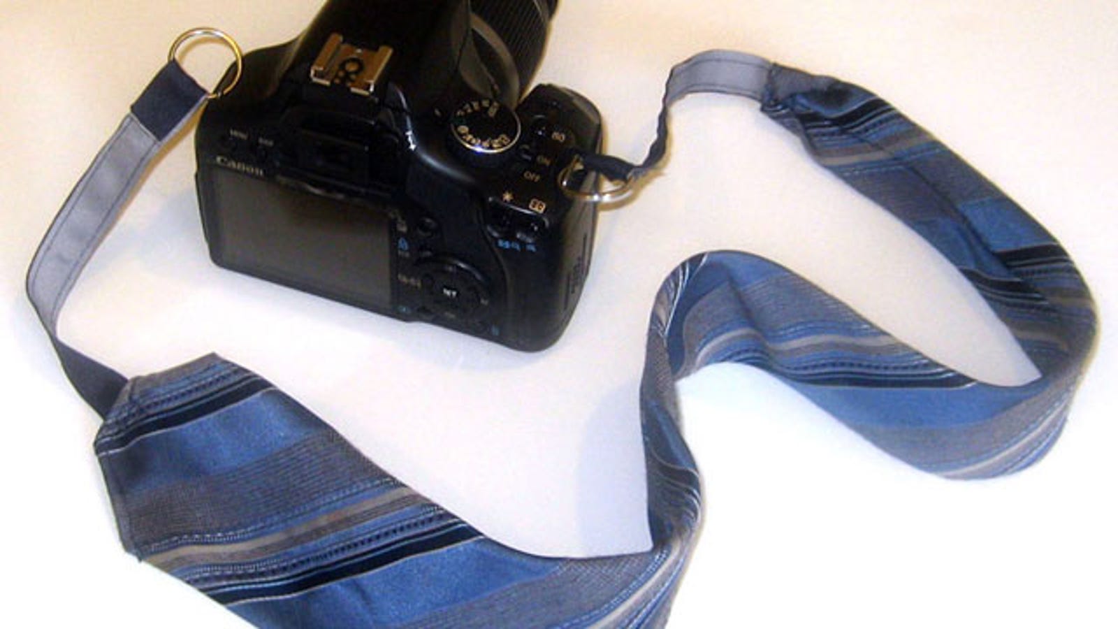 Turn a Necktie Into a Camera Strap